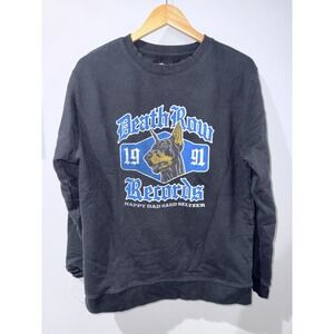 HAPPY DAD X DEATH ROW OG‎ DOGG CREWNECK SWEATER SZ L